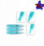 plastic blue short tip